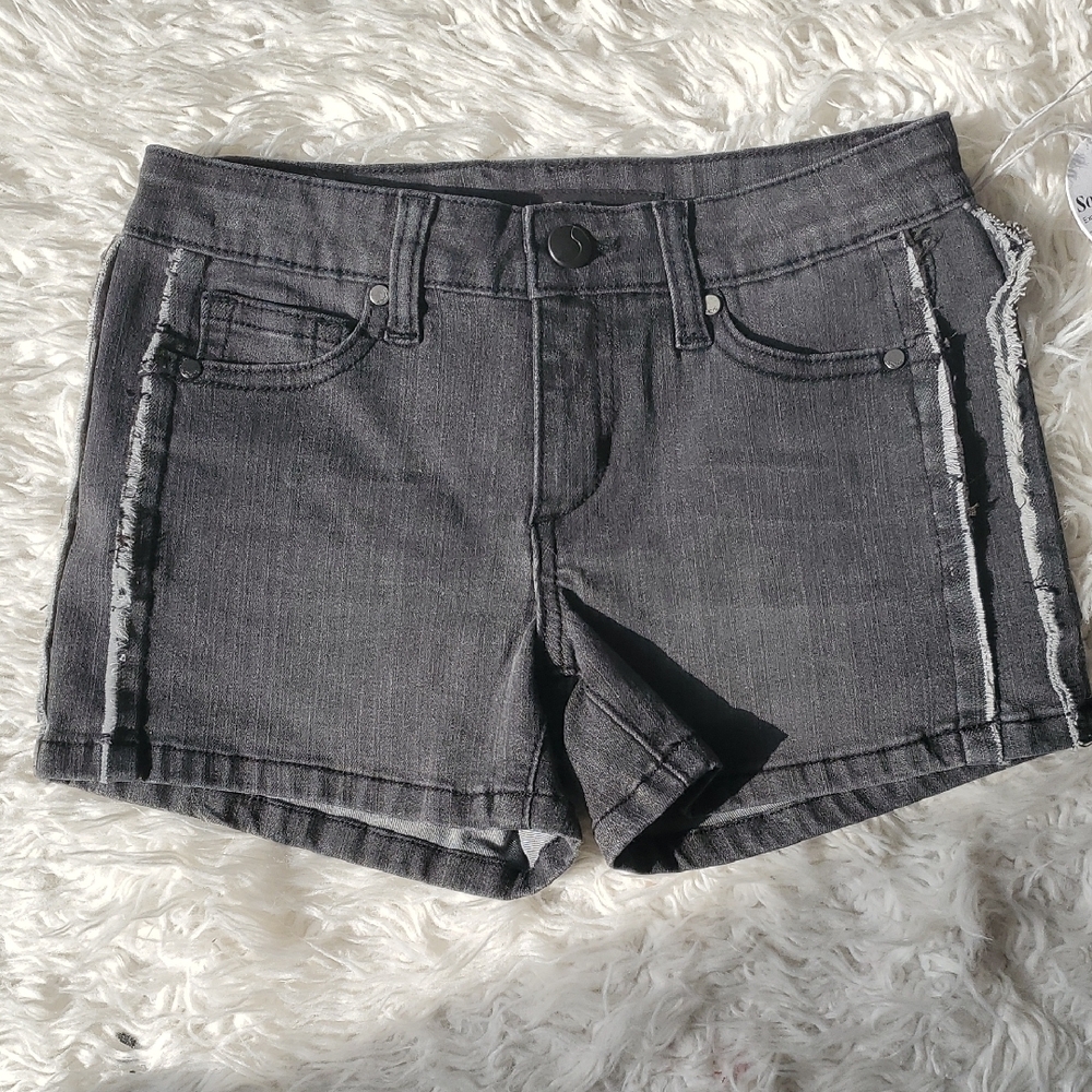 Joes Jeans Girls Gray Denim Shorts